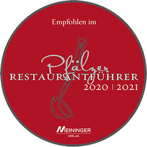 Empfohlen im Pfälzer Restaurantführer